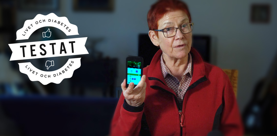 Louise Hamilton testar MySugr